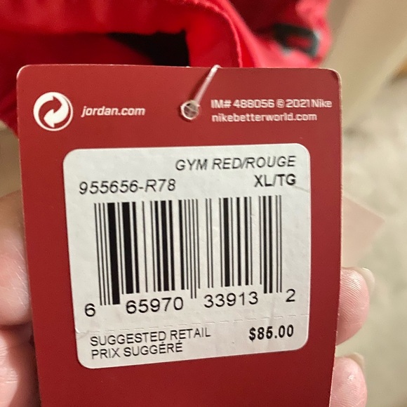 Jordan light weight fleece lined youth jacket size X-Large - Picture 6 of 6